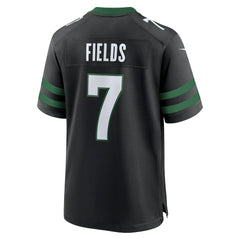 Justin Fields New York Jets Game Jersey - Stealth Black | Nike sale