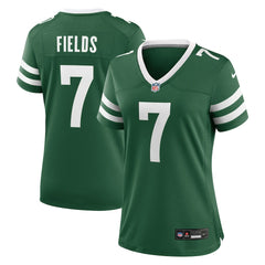 Justin Fields New York Jets Women's Game Jersey - Legacy Green | Nike on sale
