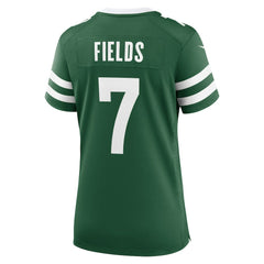 Justin Fields New York Jets Women's Game Jersey - Legacy Green | Nike on sale