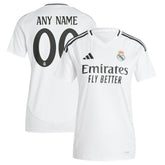 Real Madrid Women's 2024/25 Home Replica Custom Jersey - White | Adidas for sale