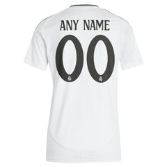 Real Madrid Women's 2024/25 Home Replica Custom Jersey - White | Adidas for sale