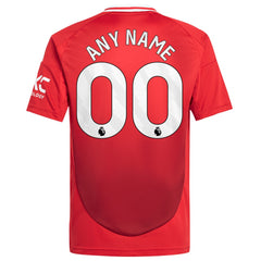 Manchester United Youth 2024/25 Home Replica Custom Jersey - Red | Adidas cheap