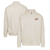 San Diego Padres Levelwear Murray Core Logo Quarter-Zip Pullover Top - Khaki