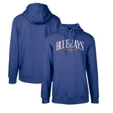 Toronto Blue Jays Levelwear Cooperstown Collection Podium Retro Spellout Pullover Hoodie - Royal
