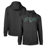 Tampa Bay Rays Levelwear Cooperstown Collection Podium Retro Spellout Pullover Hoodie - Black