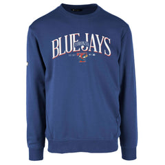 Toronto Blue Jays Levelwear Zane Cooperstown Collection Retro Spellout Pullover Sweatshirt - Royal