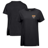Pittsburgh Pirates Levelwear Women's Influx Cooperstown Core Logo T-Shirt - Black