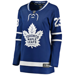 Matthew Knies Toronto Maple Leafs Fanatics Women's Home Breakaway Jersey Blue