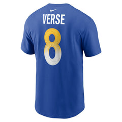 Jared Verse Los Angeles Rams Name & Number T-Shirt - Royal | Nike cheap