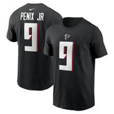 Michael Penix Jr. Atlanta Falcons Name & Number T-Shirt - Black | Nike on sale