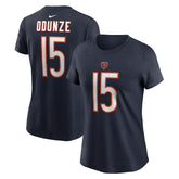 Rome Odunze Chicago Bears Women's Name & Number T-Shirt - Navy | Nike on sale