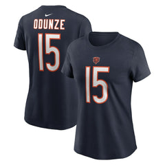 Rome Odunze Chicago Bears Women's Name & Number T-Shirt - Navy | Nike on sale