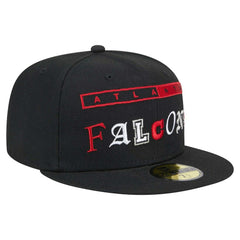 Atlanta Falcons New Era Ransom 59FIFTY Fitted Hat - Black for sale