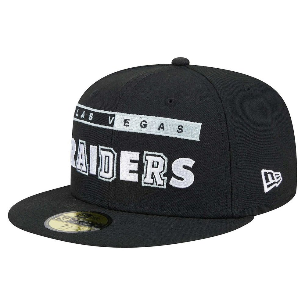 Las Vegas Raiders New Era Ransom 59FIFTY Fitted Hat - Black sale