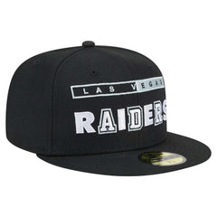 Las Vegas Raiders New Era Ransom 59FIFTY Fitted Hat - Black sale