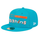 Miami Dolphins New Era Ransom 59FIFTY Fitted Hat - Aqua for sale