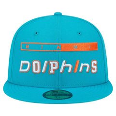 Miami Dolphins New Era Ransom 59FIFTY Fitted Hat - Aqua for sale