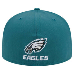 Philadelphia Eagles New Era Ransom 59FIFTY Fitted Hat - Midnight Green outlet