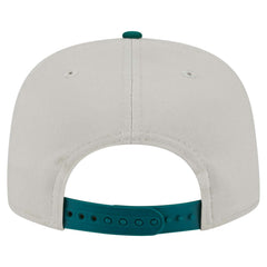New York Jets New Era Athletic Golfer Snapback Hat - Stone/Green cheap
