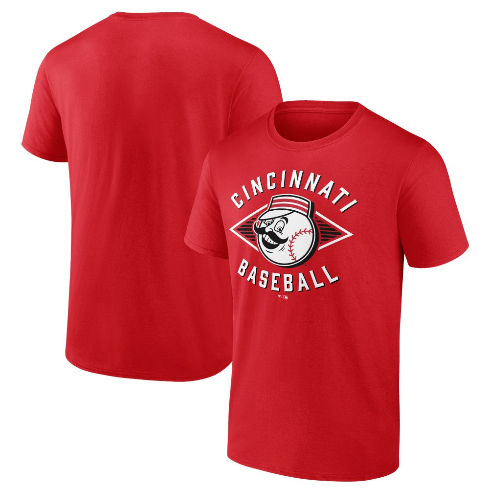 Cincinnati Reds Classic Diamond T-Shirt - Red