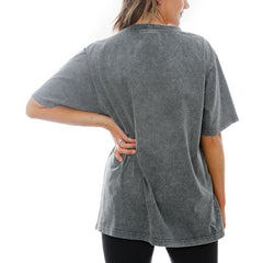 New York Jets Gameday Couture Women's Tackle Titan Relaxed Fit T-Shirt - Gray outlet