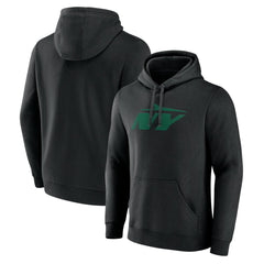 New York Jets Secondary Logo Pullover Hoodie - Black discount