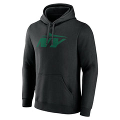 New York Jets Secondary Logo Pullover Hoodie - Black discount