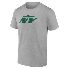 New York Jets Secondary Logo Lightweight T-Shirt - Heather Gray cheap
