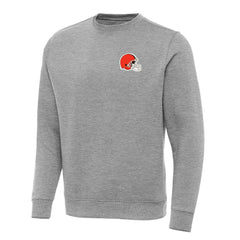 Cleveland Browns Antigua Victory Pullover Sweatshirt - Heather Gray for sale