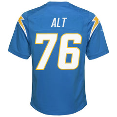 Joe Alt Los Angeles Chargers Youth Game Jersey - Powder Blue | Nike outlet