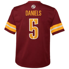 Jayden Daniels Washington Commanders Youth Game Jersey - Burgundy | Nike for sale