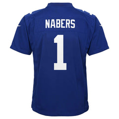 Malik Nabers New York Giants Youth Game Jersey - Royal | Nike sale