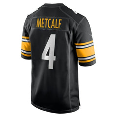 DK Metcalf Pittsburgh Steelers Youth Game Jersey - Black | Nike for sale