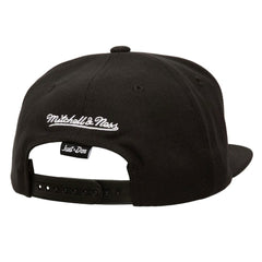 San Francisco Giants Just Don x MLB Lux Script Snapback Hat - Black | Mitchell & Ness