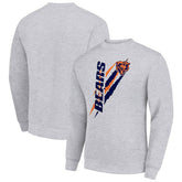 Chicago Bears Starter Color Scratch Team Graphic Fleece Pullover Sweatshirt - Heather Gray sale