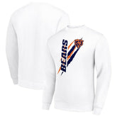 Chicago Bears Starter Color Scratch Team Graphic Fleece Pullover Sweatshirt - White online