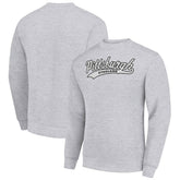 Pittsburgh Steelers Starter Tailsweep Team Graphic Tri-Blend Fleece Pullover Sweatshirt - Heather Gray discount