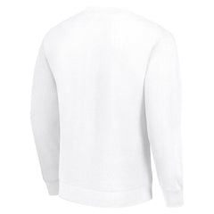 Atlanta Falcons Starter Logoface Team Graphic Tri-Blend Fleece Pullover Sweatshirt - White discount