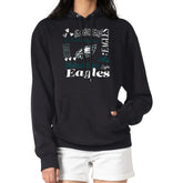 Philadelphia Eagles G-III 4Her by Carl Banks Women's Collage Graphic Fleece Pullover Hoodie - Black outlet