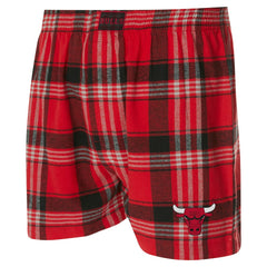Chicago Bulls Concepts Sport Region Flannel Boxer Short - Red shop