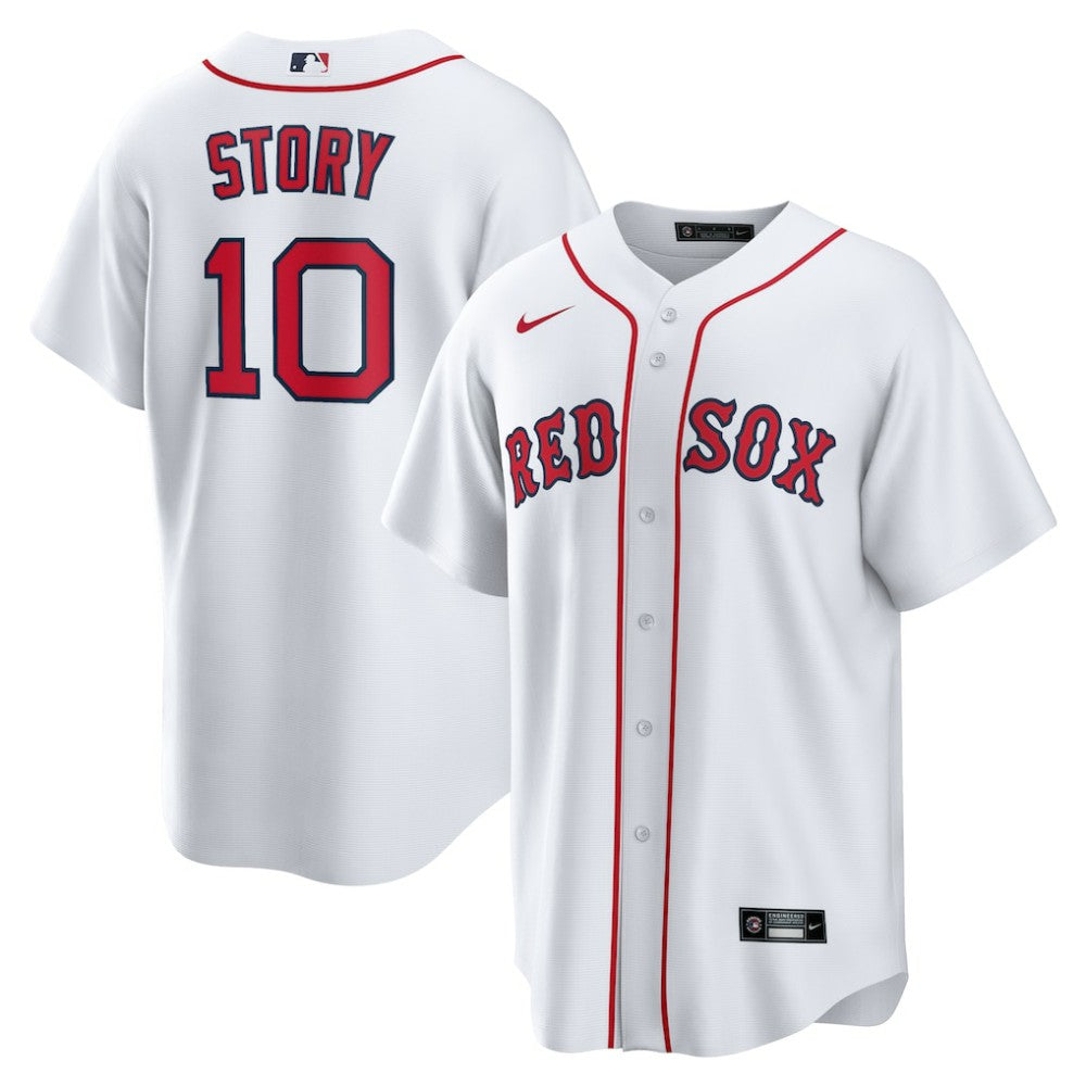 Trevor Story Boston Red Sox Home Replica Jersey - White | Nike