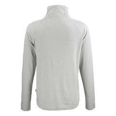 California Angels Cutter & Buck Women's Cooperstown Collection Coastline Epic Comfort Eco Recycled Funnel Neck Raglan Pullover Top - Gray