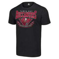 Tampa Bay Buccaneers Starter 80s Inspired Team Logo T-Shirt - Black discount