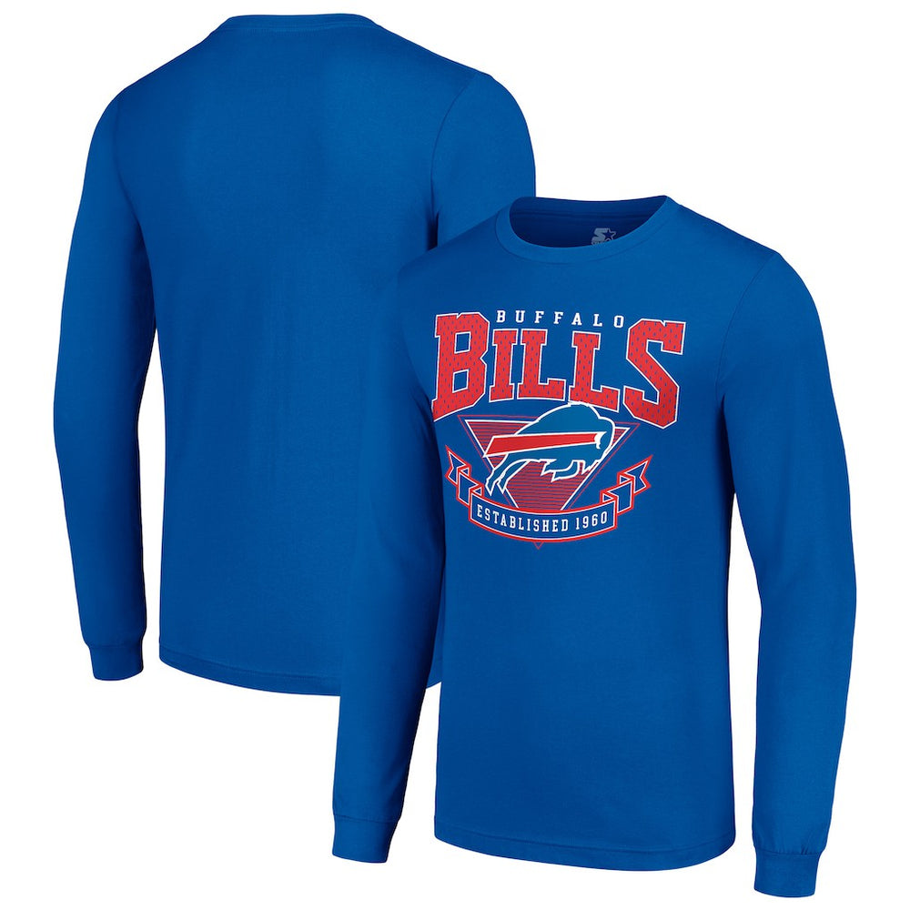 Buffalo Bills Starter '80s Inspired Team Logo Long Sleeve T-Shirt - Royal sale