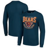 Chicago Bears Starter '80s Inspired Team Logo Long Sleeve T-Shirt - Navy online