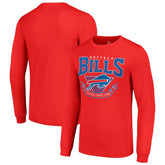 Buffalo Bills Starter '80s Inspired Team Logo Long Sleeve T-Shirt - Red outlet
