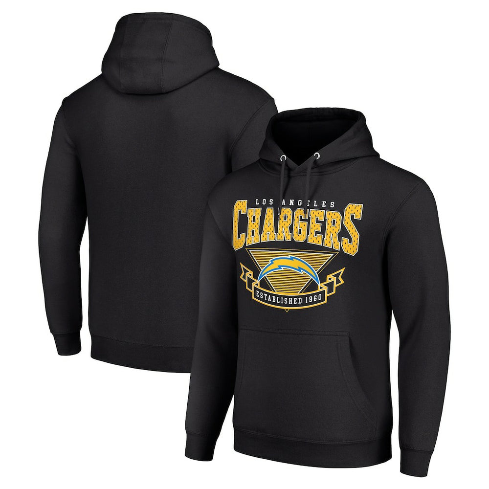 Los Angeles Chargers Starter ‘80s Inspired Pullover Hoodie - Black outlet