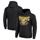 Minnesota Vikings Starter ‘80s Inspired Pullover Hoodie - Black for sale