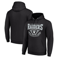 Las Vegas Raiders Starter ‘80s Inspired Pullover Hoodie - Black for sale