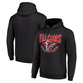 Atlanta Falcons Starter ‘80s Inspired Pullover Hoodie - Black discount